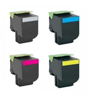Yellow x compatible CX410,CX510-3K80C2HY0(802HY)