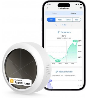 Meross Sensore Temperatura&Umidità Smart RF - Apple HomeKit