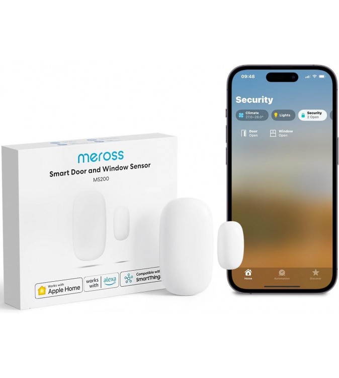 Meross Sensore Porte&Finestre Smart RF - Apple HomeKit