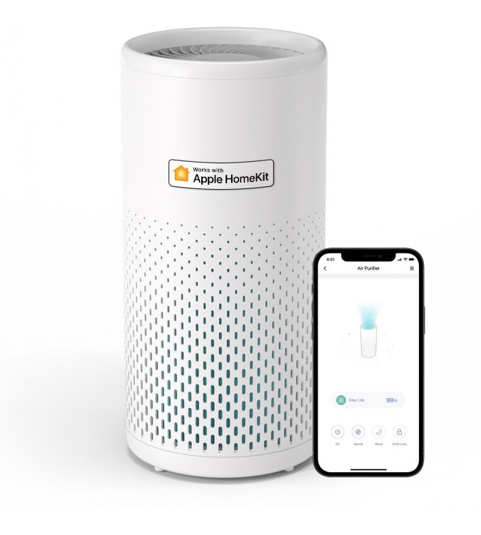 Meross Purificatore d'aria Smart Wi-Fi HEPA 13 Apple HomeKit