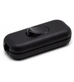 Interruttore in linea 4A-250V nero