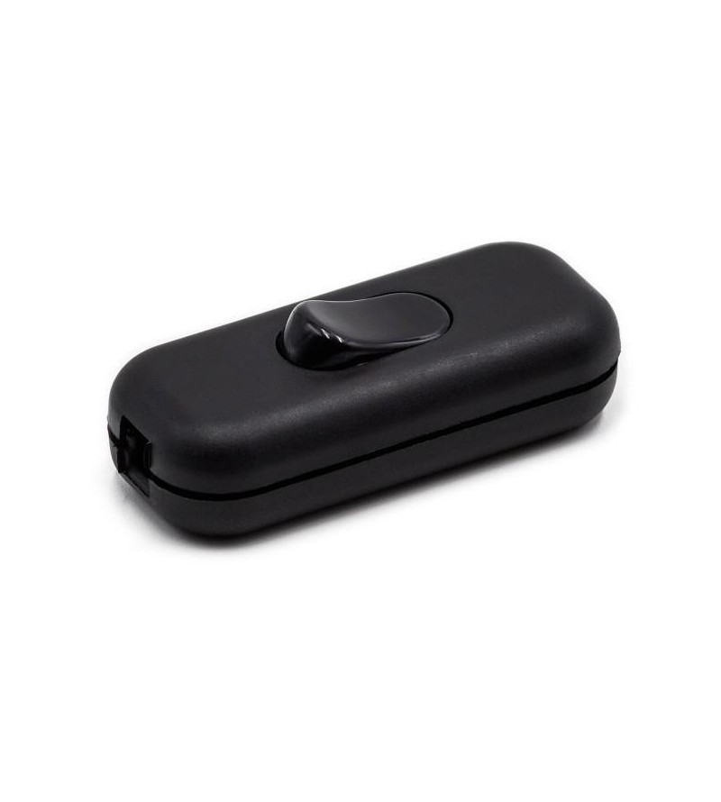 Interruttore in linea 4A-250V nero