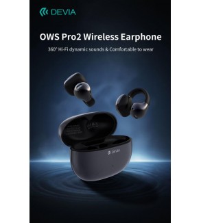 Auricolari EM402 wireless senza inserimento nell'orecchio OWS Pro2 Neri