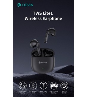 Auricolari TWS EM404 Lite1 Bluetooth 5.4 Neri