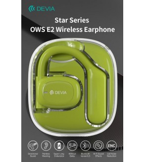Auricolari TWS-OWS E2 EM043 Padiglioni esterni Verdi