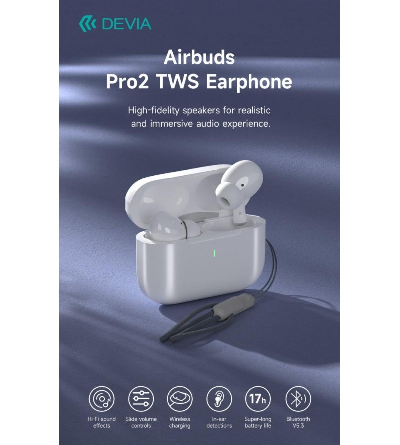 Auricolare Airbuds Pro2 EM058 TWS carica Wireless Bluetooth