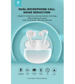 Auricolare TWS wireless EM412 con ENC TWS-M4 Bluetooth V.5,2