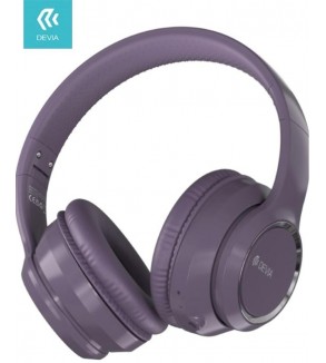 Cuffia wireless V2 EM039 bluetooth V. 5.2 ricaricabile Viola
