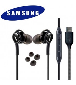 Auricolari Samsung EO-IC100BBE AKG Tipo-C Neri in Bulk