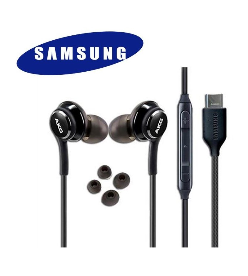 Auricolari Samsung EO-IC100BBE AKG Tipo-C Neri in Bulk
