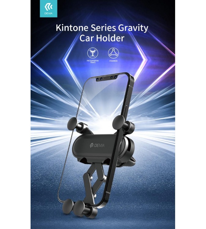 Supporto a gravità Devia Kintone per auto da bocchetta aria