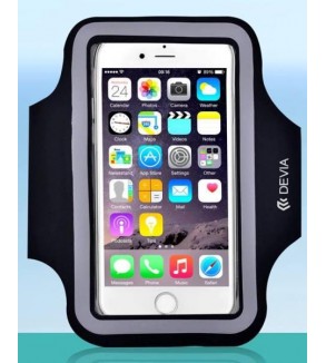 Supporto Universale a Fascia da Braccio per Smartphone Nera