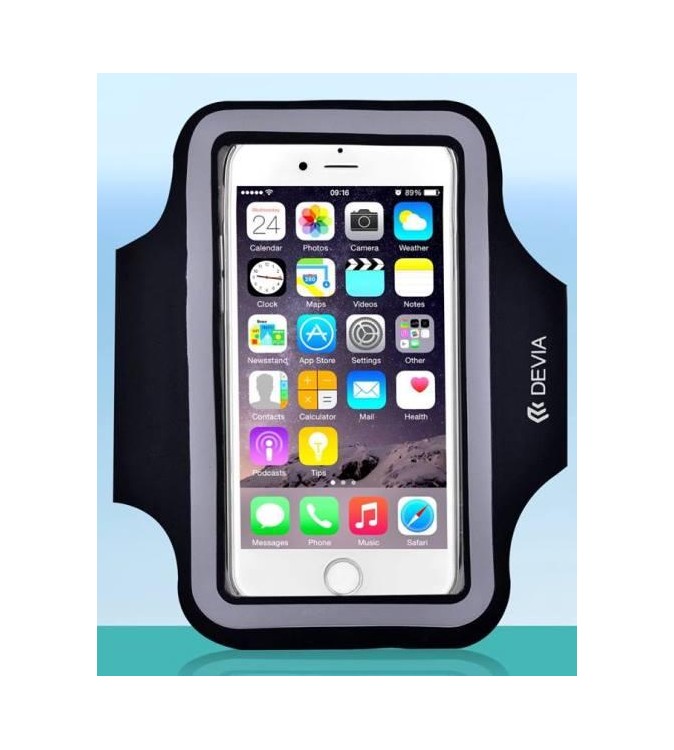 Supporto Universale a Fascia da Braccio per Smartphone Nera