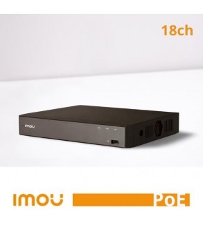 Imou NVR 18 Canali H.265 N118 fino a 4K con Audio Bidirezionale Integrato