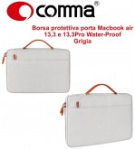 Borsa protettiva Macbook air 13,3 e 13,3Pro Water-Proof Grig