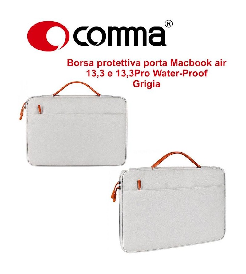 Borsa protettiva Macbook air 13,3 e 13,3Pro Water-Proof Grig