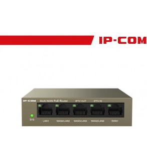 IP-COM Router/AP Controller - 5 porte Cloud Managed PoE, max 4 WAN | M20-PoE