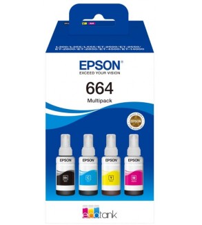 ECOTANK ORIGINALE T664 4-COLOUR MULTIPACK