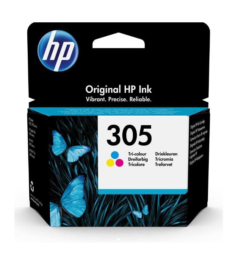 CARTUCCE ORIGINALE HP 305 TRICOLOR