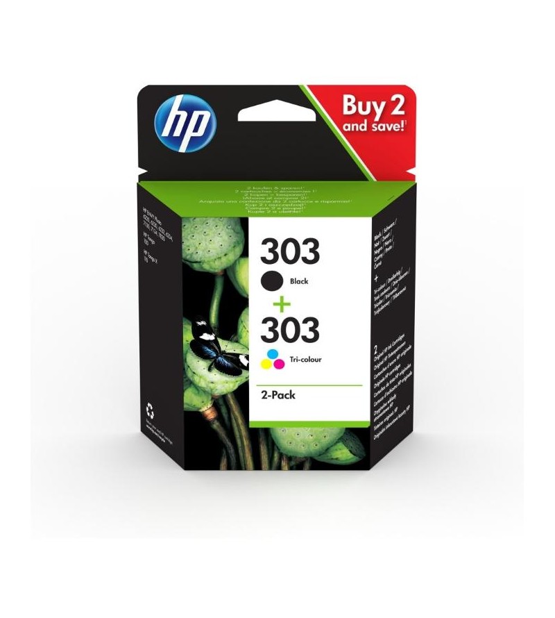 CARTUCCE ORIGINALE HP 303 COMBO 2-PACK