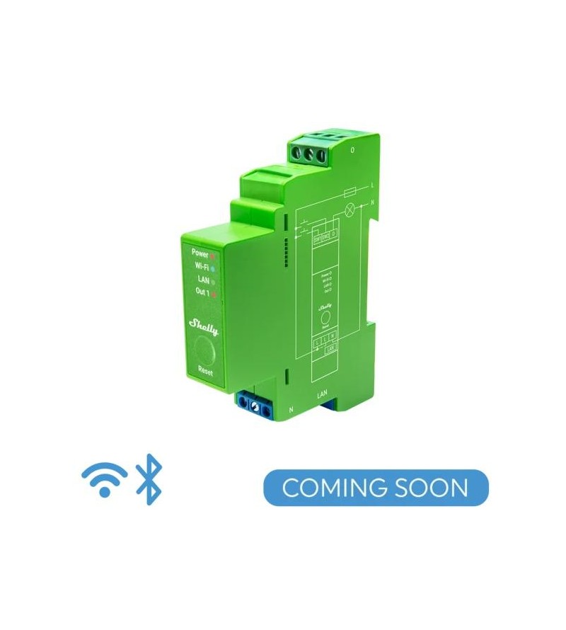 Shelly Pro Dimmer 1PM - IP Smart Dimmer 1ch LAN/WiFi/BT + PM