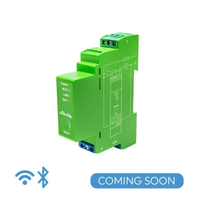 Shelly Pro Dimmer 1PM - IP Smart Dimmer 1ch LAN/WiFi/BT + PM