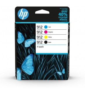 CARTUCCE ORIGINALE HP 912 CMYK ORIGINAL INK 4-PACK