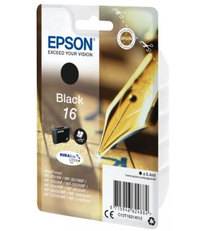 CARTUCCE ORIGINALE EPSON NERO SERIE 16 PENNA/CRUCI