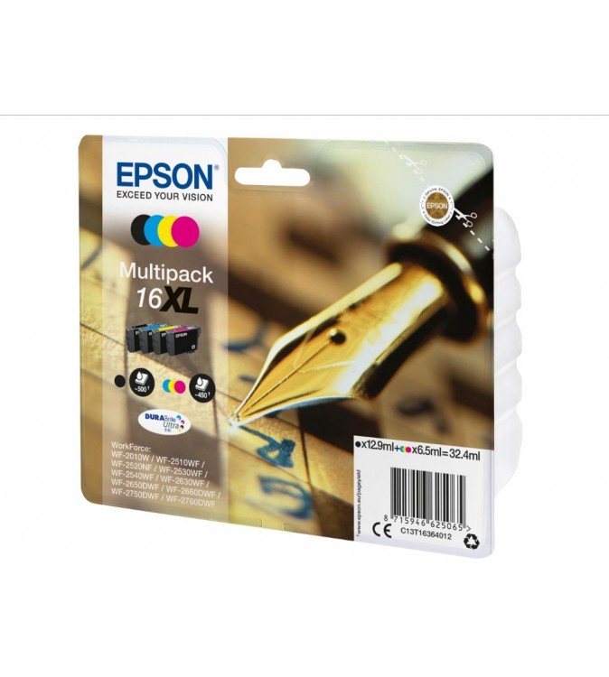 CARTUCCE ORIGINALE EPSON MULTIPACK 16XL PENNA E CRUCIVERBA