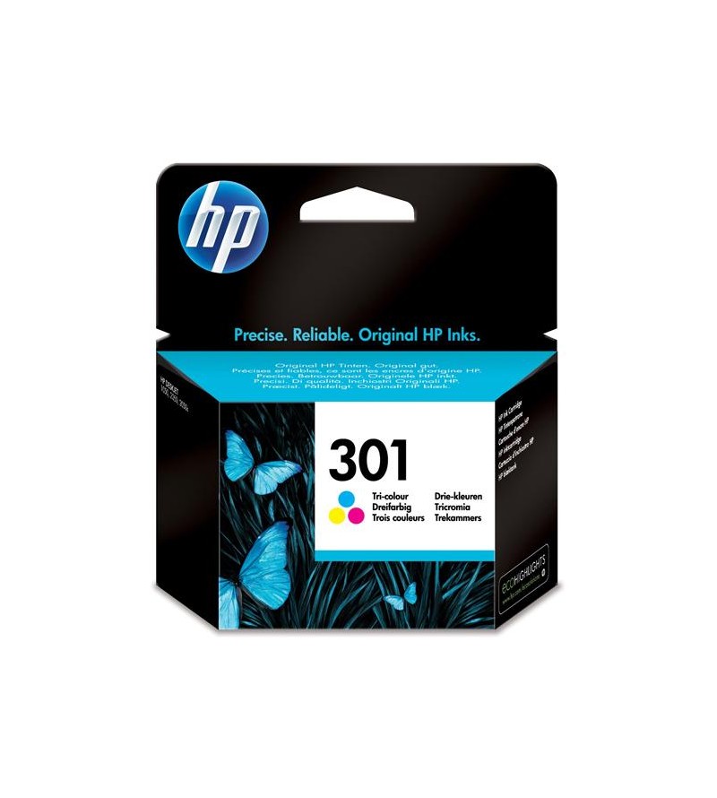 CARTUCCE ORIGINALE HP INK 301 TRICROMIA