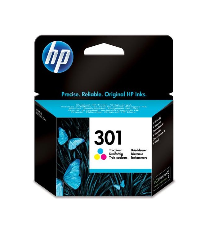 CARTUCCE ORIGINALE HP INK 301 TRICROMIA
