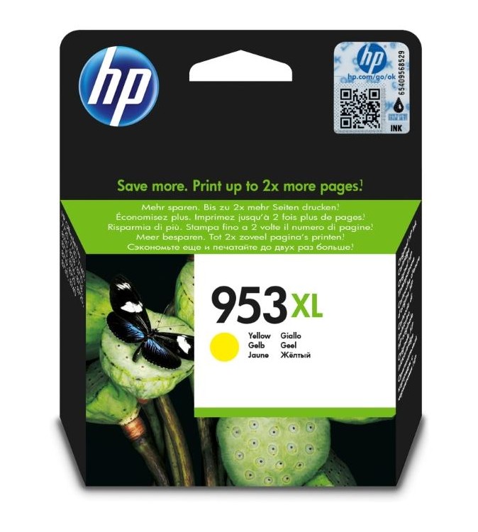 CARTUCCE ORIGINALE HP 953XL YELLOW ALTA CAP