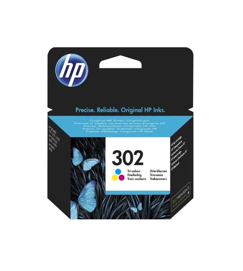 CARTUCCE ORIGINALE HP 302 TRI-COLOR 