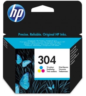 CARTUCCE ORIGINALE HP 304 COLORI