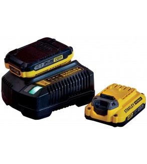 SFMCB12D2-QW,SET 2 BATTERIE 18V 2.0 AH + CARICABATTERIA 