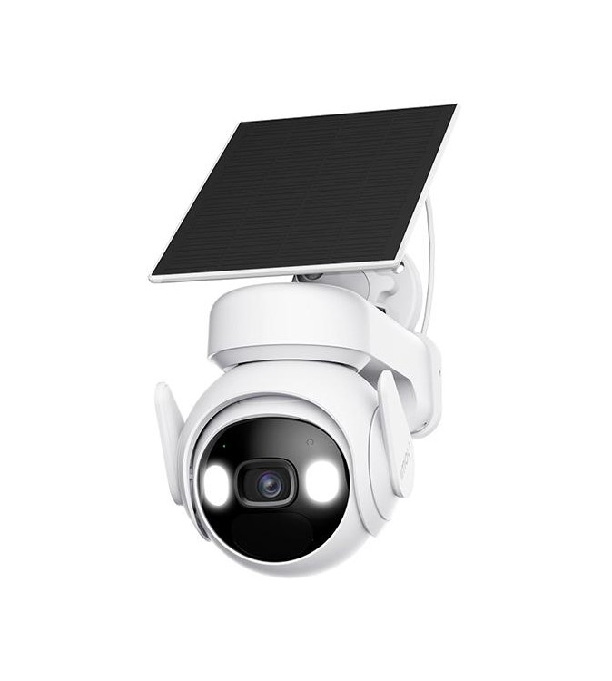 Imou Telecamera Cell PT Kit PTZ Wi-Fi 2K 3MP 2.8mm IR Batteria + Solar