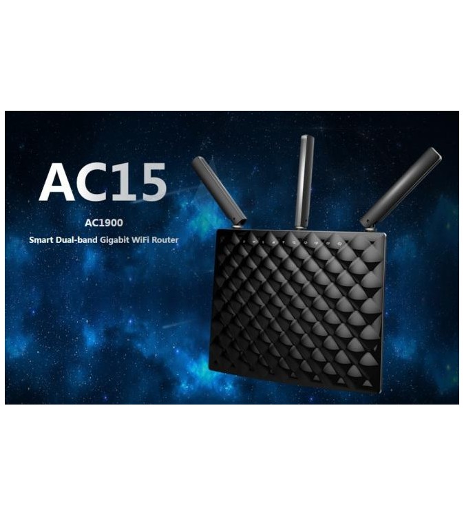 Tenda Router Wirelayss 1900Mbps Dual Band Gigabit USB3.0, EOL | AC15