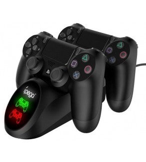 iPega 9180 Caricatore doppio per gamepad PS4