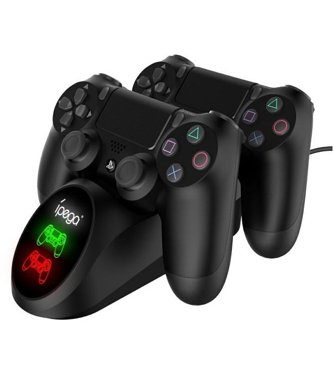 iPega 9180 Caricatore doppio per gamepad PS4