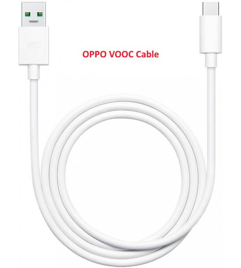 OPPO VOOC Cable USB-A to USB-C 65W 1 Metro White