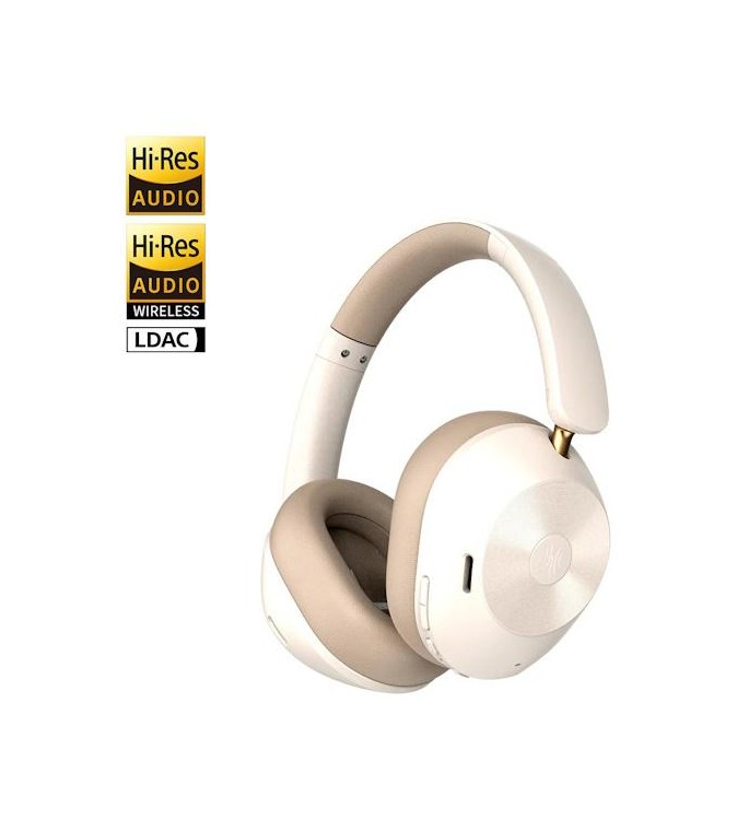 OneOdio Focus A5 Dual Hi-Res CE Cuffie DJ Wireless con ANC White