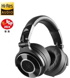 OneOdio Monitor 60 Hi-Res Cuffie Professionali DJ con Cavo Black