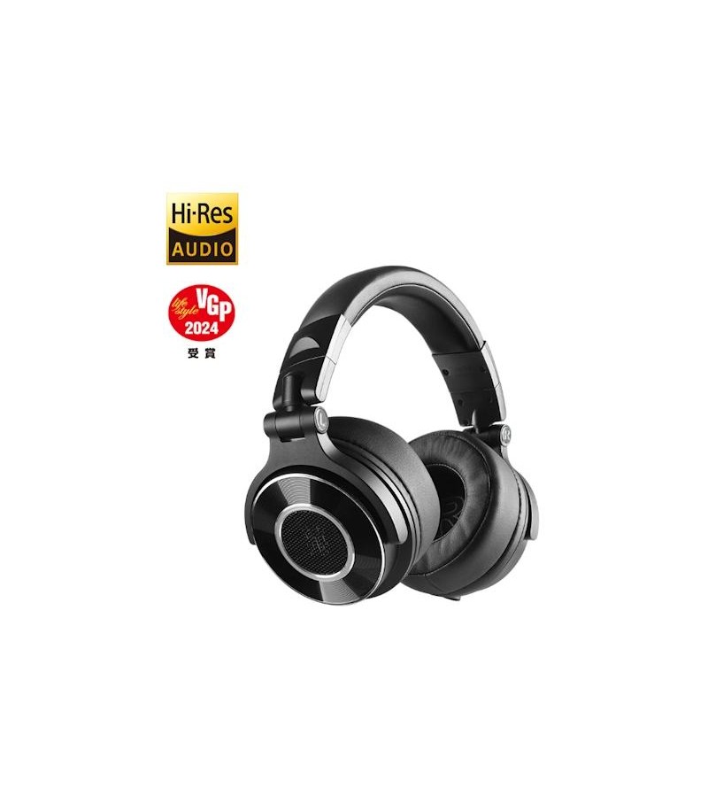 OneOdio Monitor 60 Hi-Res Cuffie Professionali DJ con Cavo Black