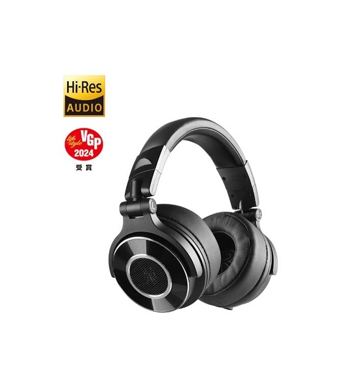 OneOdio Monitor 60 Hi-Res Cuffie Professionali DJ con Cavo Black