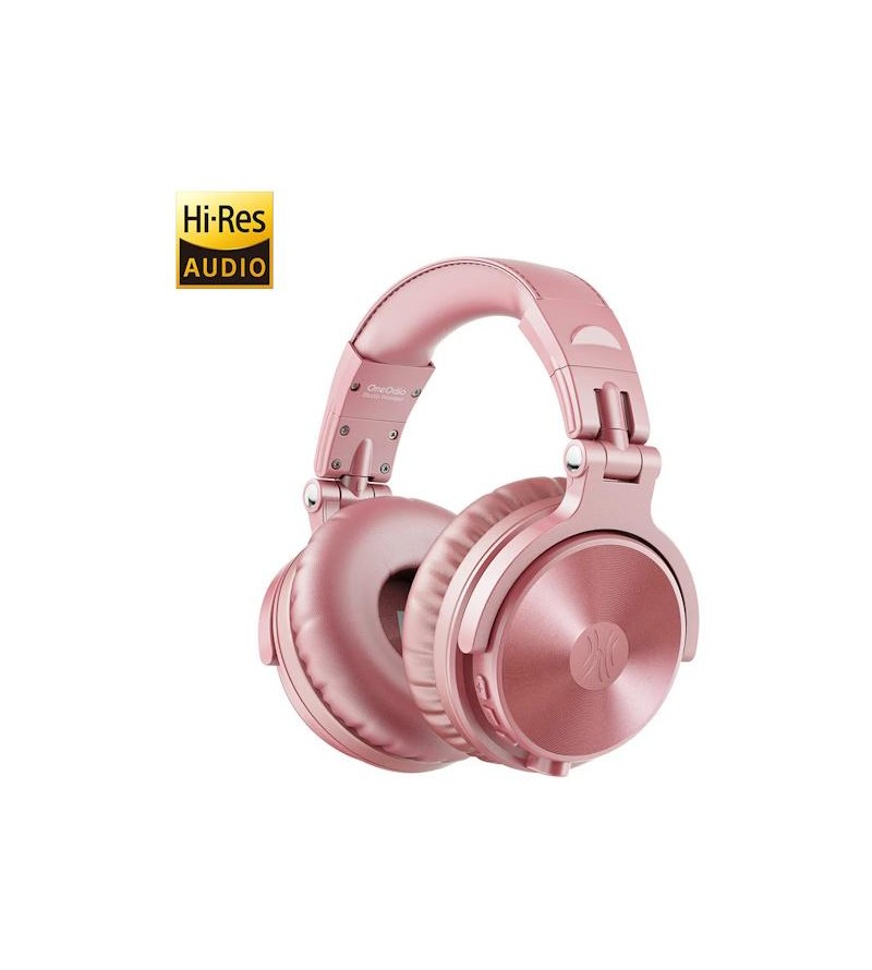 OneOdio Studio Wireless C Hi-Res Cuffie DJ Bluetooth 5.0 Rose Gold