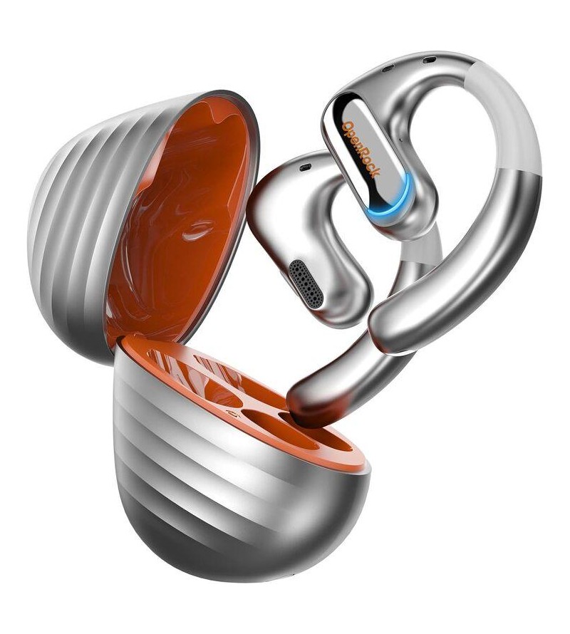 OneOdio OpenRock Pro Cuffie Sport Wireless A Conduzione Aperta Silver