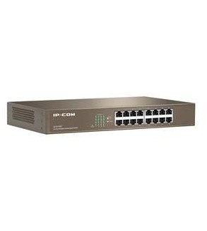 IP-COM Switch Gigabit - 16 porte (Rack/Desktop) | G1016D