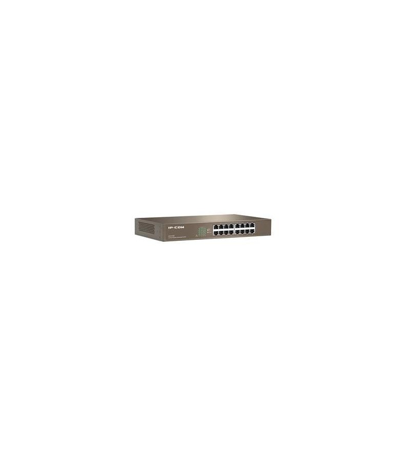 IP-COM Switch Gigabit - 16 porte (Rack/Desktop) | G1016D