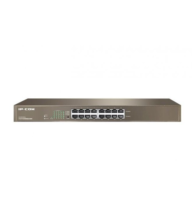 IP-COM Switch Gigabit - 16 porte (Rack) | G1016G