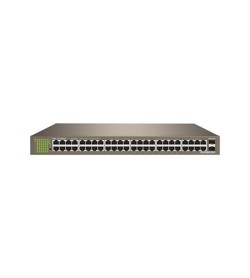 IP-COM Switch Gigabit - 50 porte (48 GE + 2 SFP) (Rack) | G1050F
